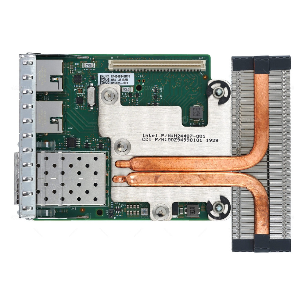 6VDPG DELL INTEL X710 I350 2 x 1GB RJ-45 + 2 x 10GB SFP+ NETWORK DAUGHTER CARD